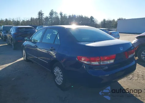 2004 Honda Accord 2.4 Dx from USA, damaged, VIN 1HGCM55194A050395